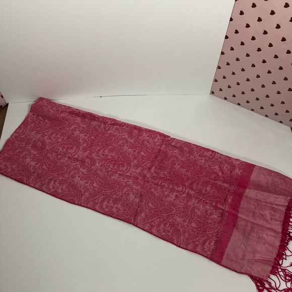 Pink Pashmina Wrap - Picture 2 of 3